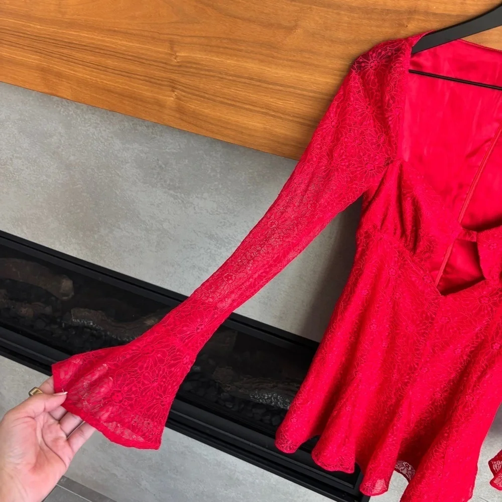 LOVERS & FRIENDS PHOEBE MINI DRESS, SIZE XS